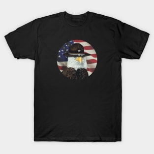 USA sheriff / Bald eagle T-Shirt